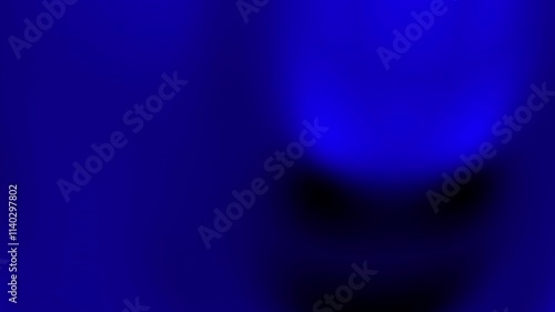 It presents a blurred blue gradient background shading dark