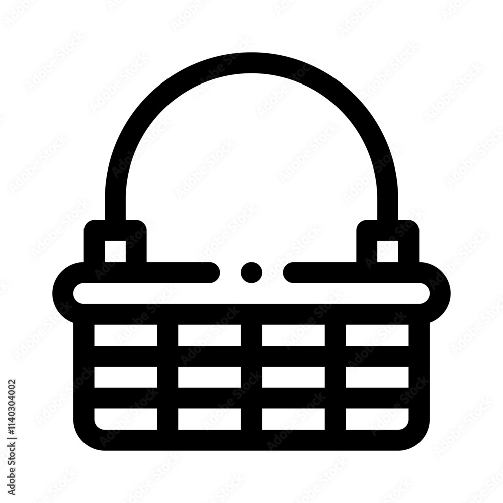 Picnic line icon Picnic line icon
