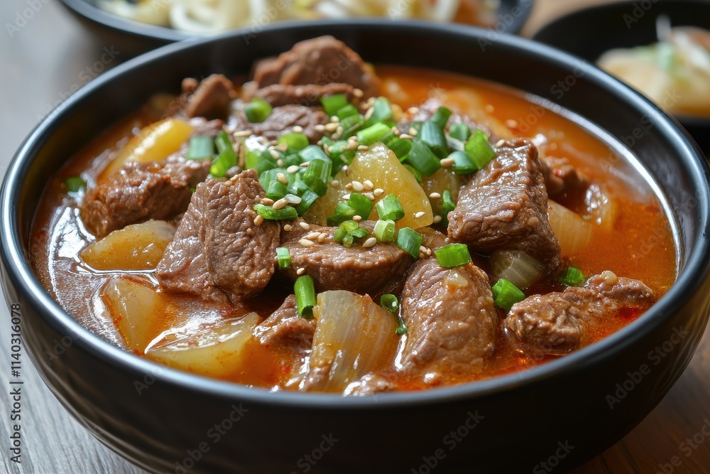 Korean cuisine featuring beef dishes sundae soup seolleongtang Naju gomtang sundaeguk pork and kimchi sides Korean cuisine featuring beef dishes sundae soup seolleongtang Naju gomtang sundaeguk pork and kimchi sides