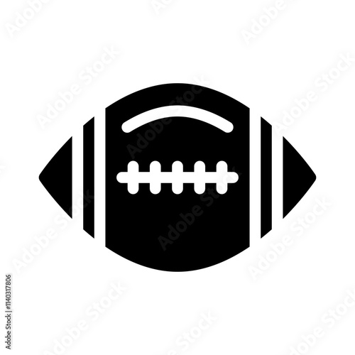 rugby glyph icon