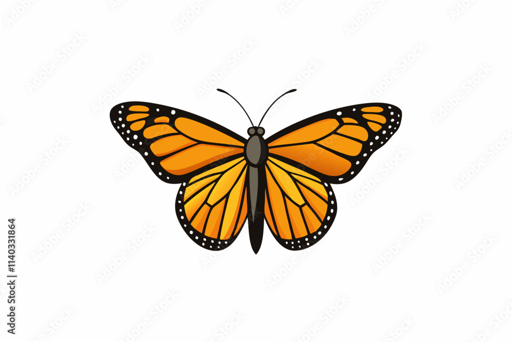 Obraz premium butterfly isolated on white