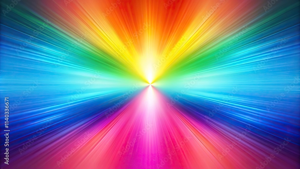 Obraz premium Smooth colorful gradient backdrop with symmetrical design