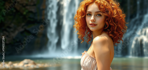 woman in the water