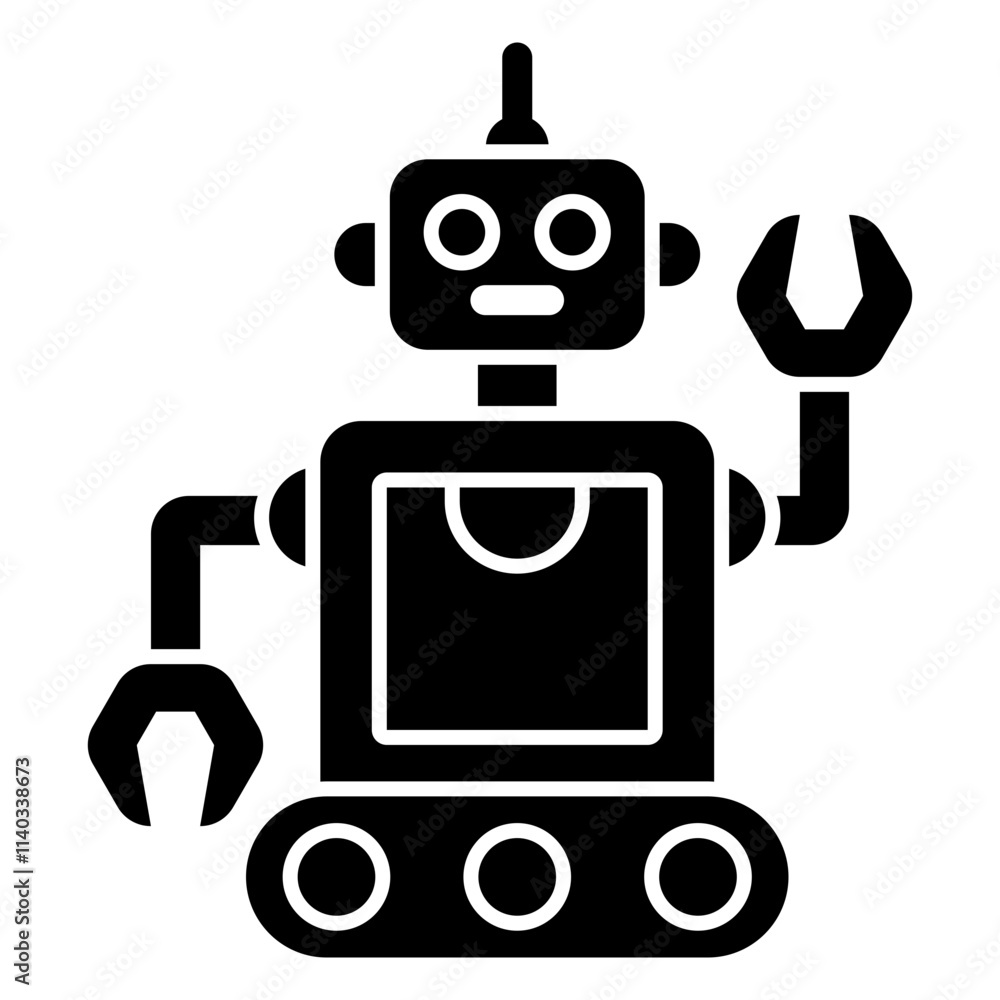 Technology icons glyph images of various forms of electronic technology products Technology icons glyph images of various forms of electronic technology products