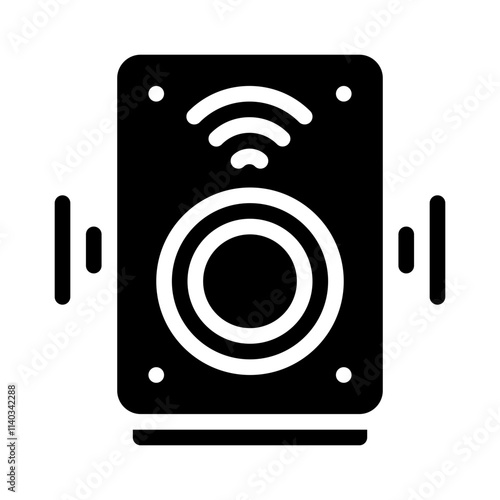 Speaker glyph icon