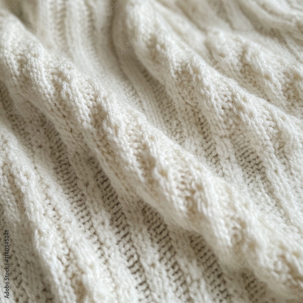 close-up shot of white jersey fabric close-up shot of white jersey fabric