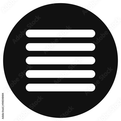 Editable paragraph justified alignments vector icon. Part of a big icon set family. Perfect for web and app interfaces, presentations, infographics, etc
