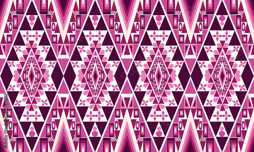 Geometric ethnic, design for decorative, clothing, carpet, background, fabric, handcraft, tribal, square, seamless, retro, draperies, geometric traditional ethnic, cushions, pillow, Print, pillowcase