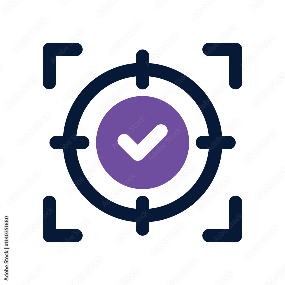 Goal icon. vector dual tone icon for your website, mobile, presentation, and logo design. Goal icon. vector dual tone icon for your website, mobile, presentation, and logo design.