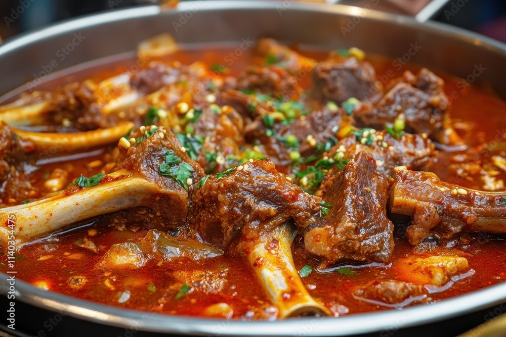 Seoul South Korea August 31 2024 Galbitang a well known Korean beef rib soup is popular across Asia Seoul South Korea August 31 2024 Galbitang a well known Korean beef rib soup is popular across Asia