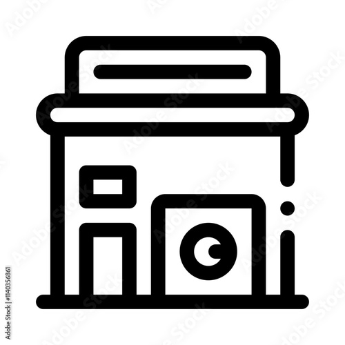 electronics line icon