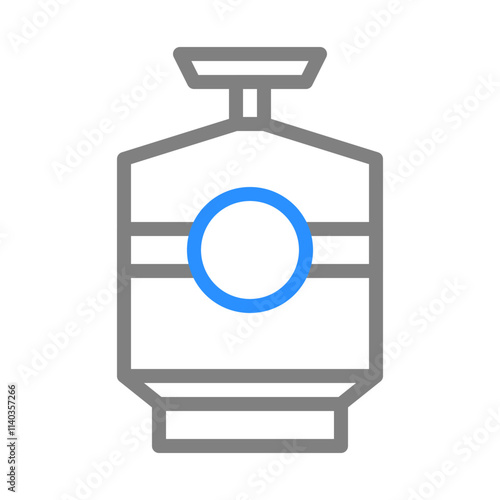 Perfume bottle icon. Concept of beauty, fragrance, and fashion.