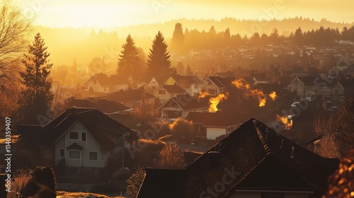 Warm Sunrise Reflection Ove...