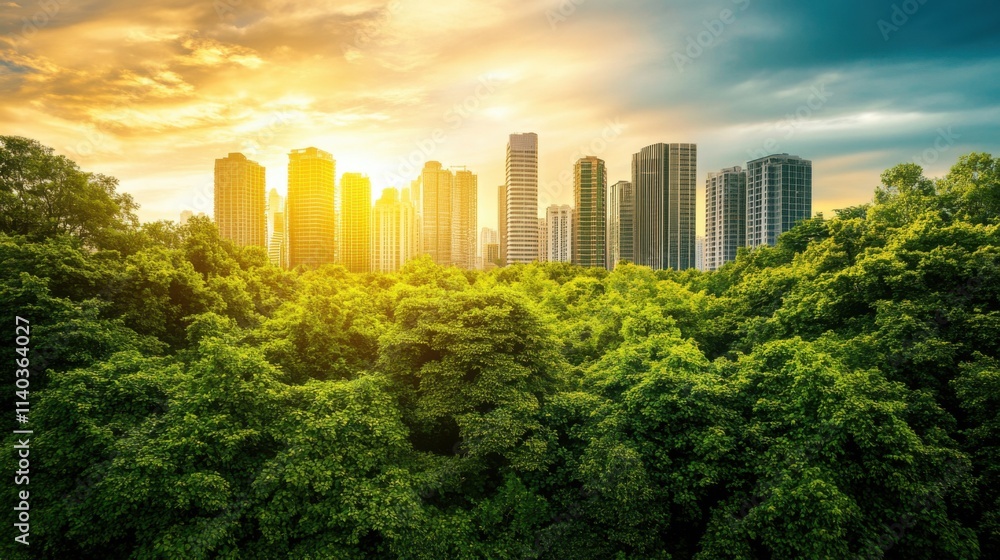 Obraz premium Green technology researchers push the boundaries