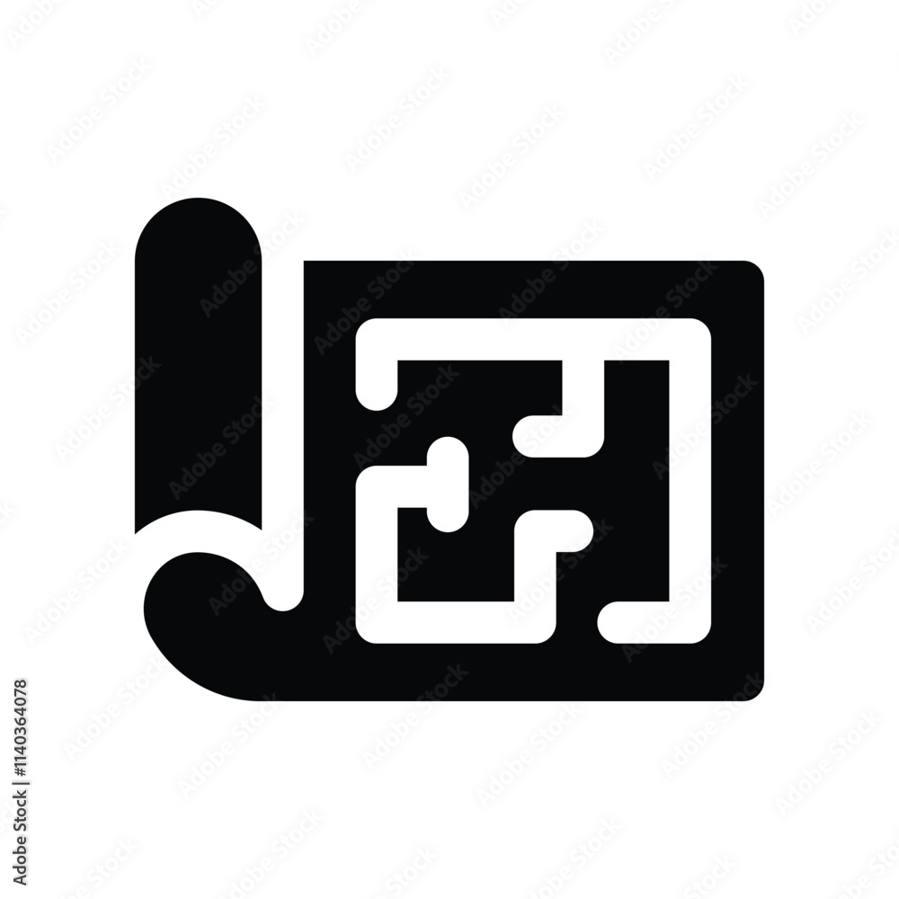 blueprint icon. vector glyph icon for your website, mobile, presentation, and logo design. blueprint icon. vector glyph icon for your website, mobile, presentation, and logo design.