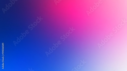 Smooth Gradient Background in Vibrant Shades of Blue and Pink