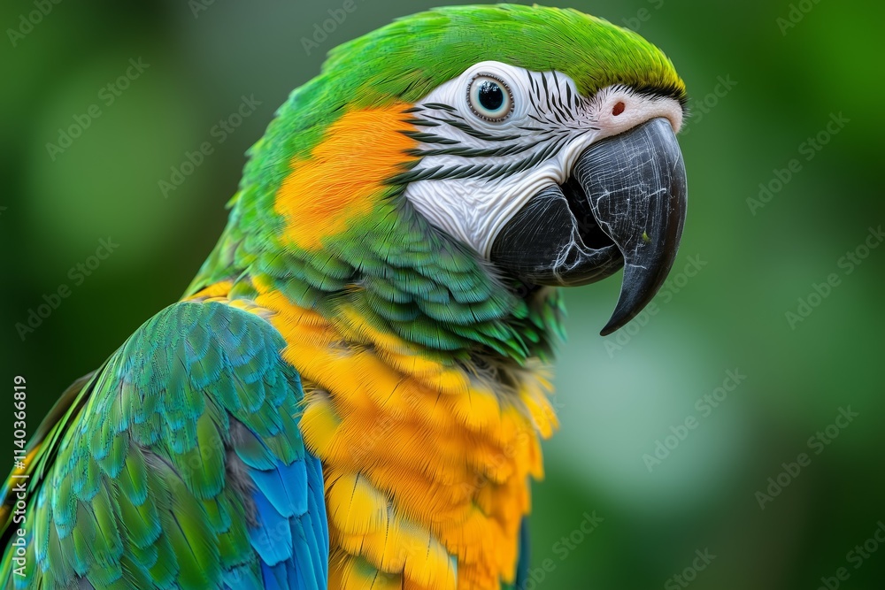 Feathered Symphony, Parrot Feathered Symphony, Parrot