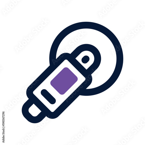 polisher icon. vector dual tone icon for your website, mobile, presentation, and logo design.