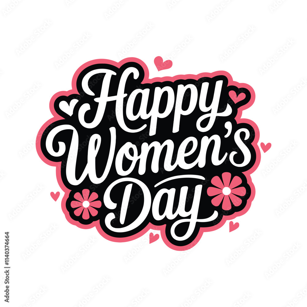 Obraz premium International Women’s Day Celebration Design.
