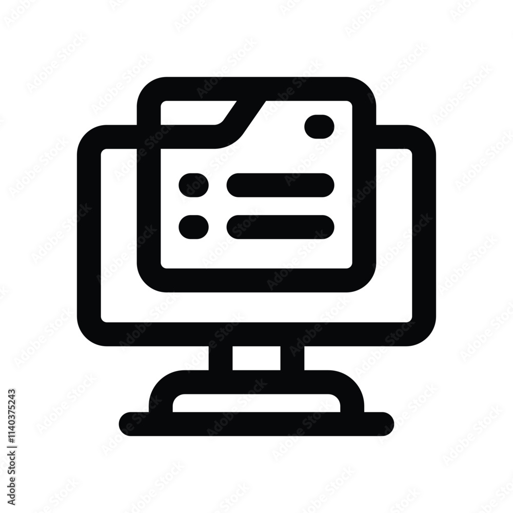 landing page icon. vector line icon for your website, mobile, presentation, and logo design. landing page icon. vector line icon for your website, mobile, presentation, and logo design.
