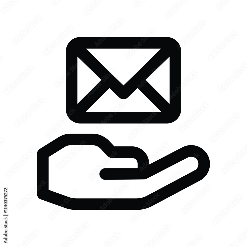 mail icon. vector line icon for your website, mobile, presentation, and logo design. mail icon. vector line icon for your website, mobile, presentation, and logo design.
