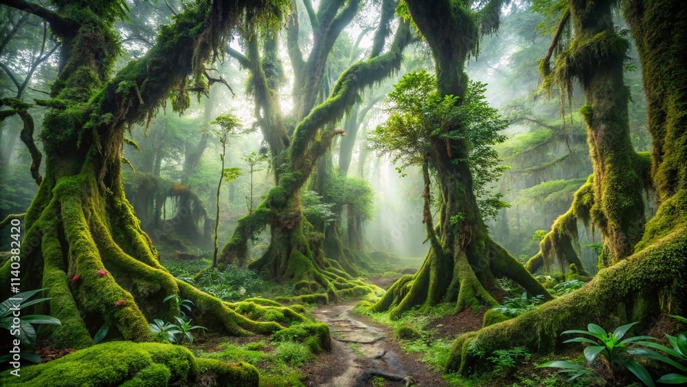 Ecuadorian Walking Trees Timelapse: Mystical Forest Movement, Andean Cloud Forest, Timelapse Photography, Nature's Wonder Ecuadorian Walking Trees Timelapse: Mystical Forest Movement, Andean Cloud Forest, Timelapse Photography, Nature's Wonder