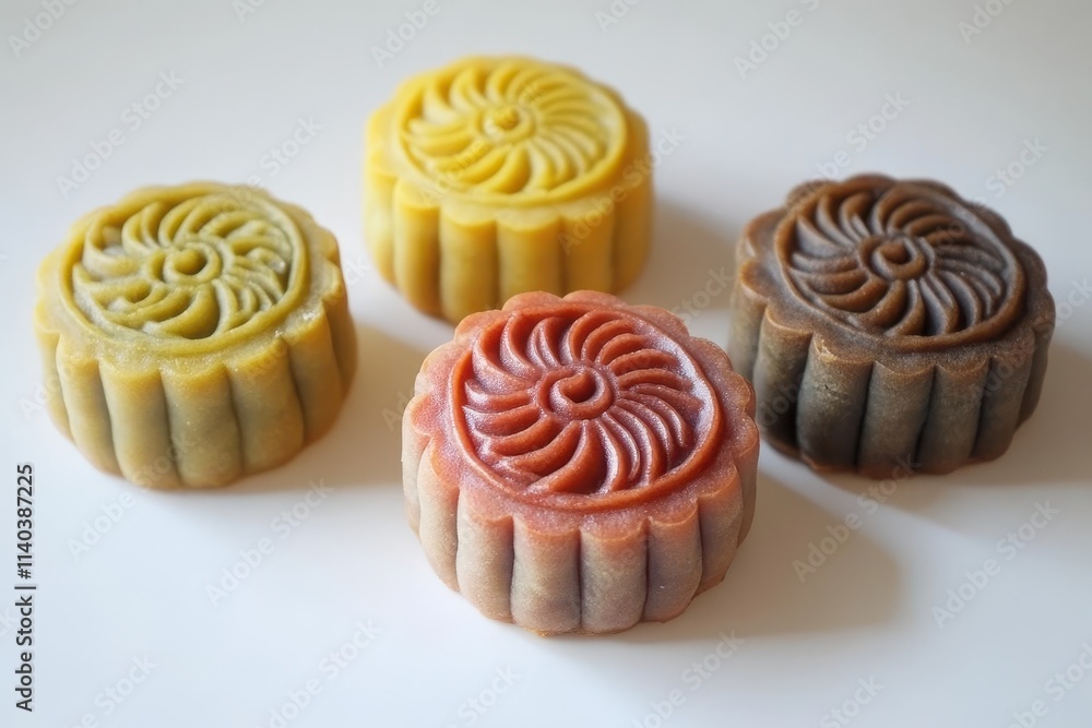Traditional Chinese dessert for the Mid Autumn Festival or New Year Traditional Chinese dessert for the Mid Autumn Festival or New Year