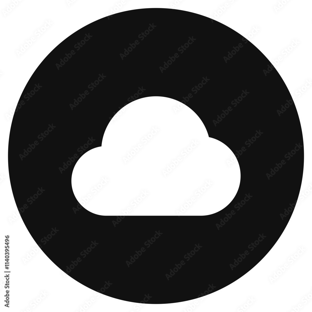 Editable vector cloud icon. Part of a big icon set family. Perfect for web and app interfaces, presentations, infographics, etc Editable vector cloud icon. Part of a big icon set family. Perfect for web and app interfaces, presentations, infographics, etc