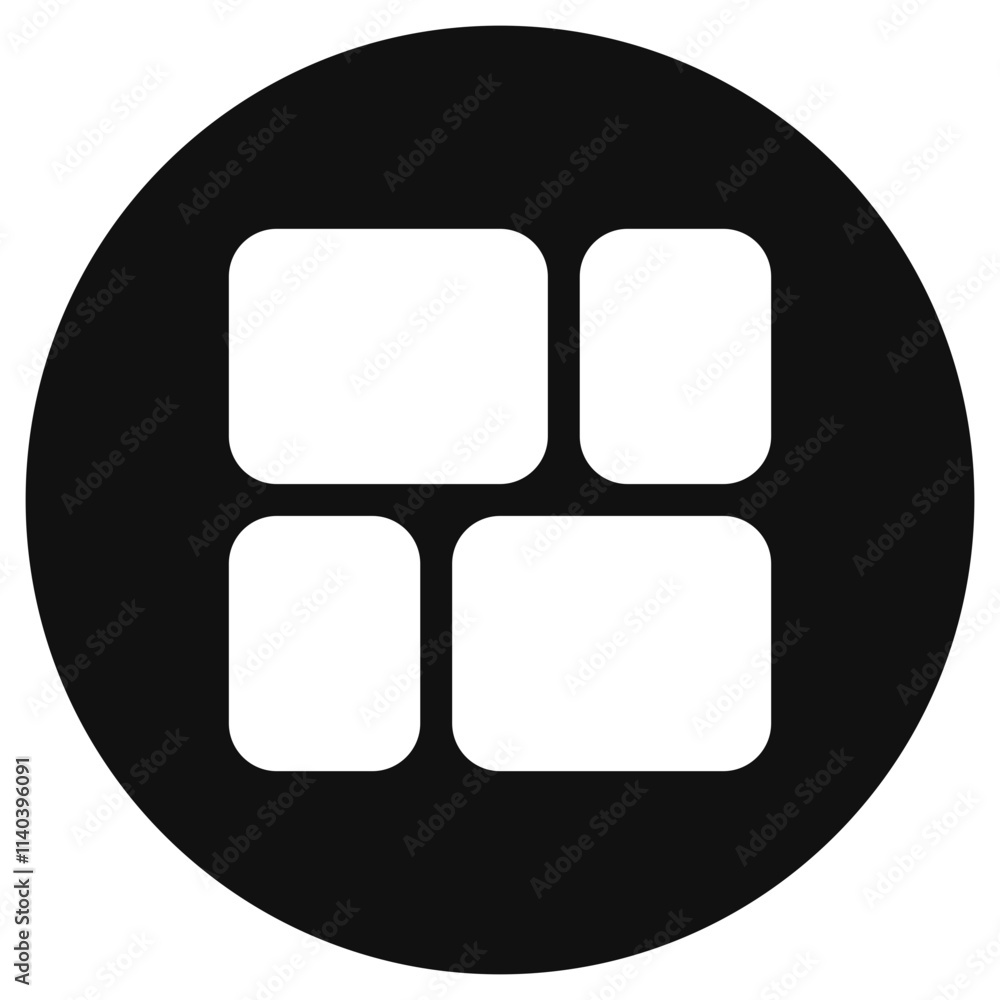 Editable vector mason grid icon. Part of a big icon set family. Perfect for web and app interfaces, presentations, infographics, etc Editable vector mason grid icon. Part of a big icon set family. Perfect for web and app interfaces, presentations, infographics, etc