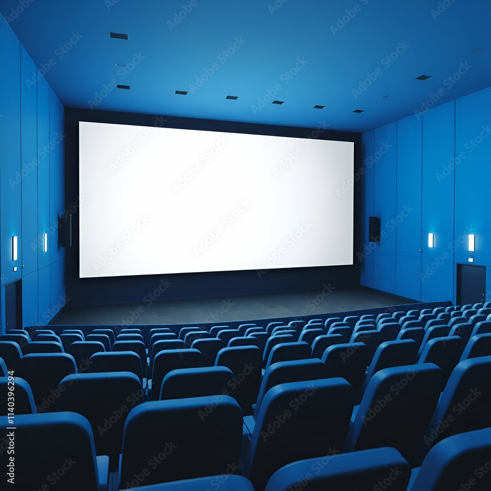Fototapeta premium empty cinema auditorium