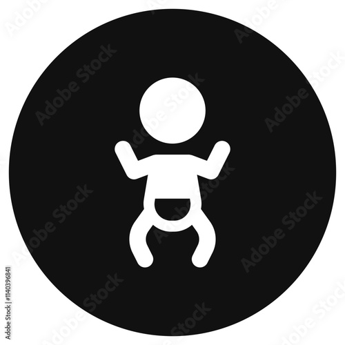 Editable baby, nursing room vector icon. Part of a big icon set family. Perfect for web and app interfaces, presentations, infographics, etc