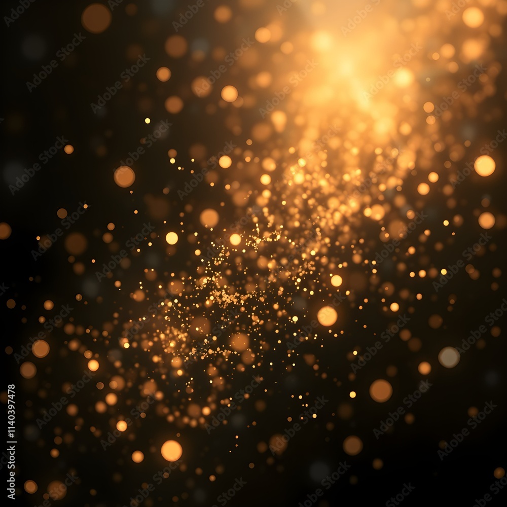Radiant Glitter Particles Suspended in a Dark Universe Radiant Glitter Particles Suspended in a Dark Universe