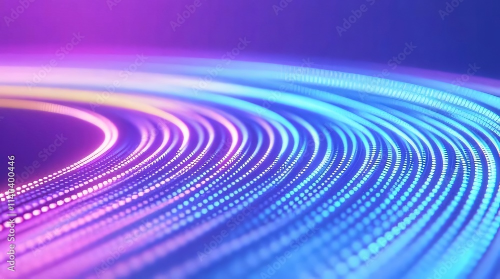 Abstract swirling neon light trails. Abstract swirling neon light trails.