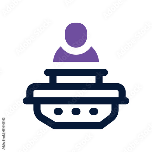 hoverboard icon. vector dual tone icon for your website, mobile, presentation, and logo design.