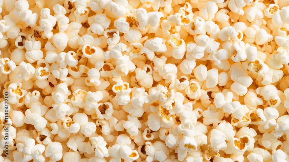 Close-up serving popcorn background textured. Close-up serving popcorn background textured.