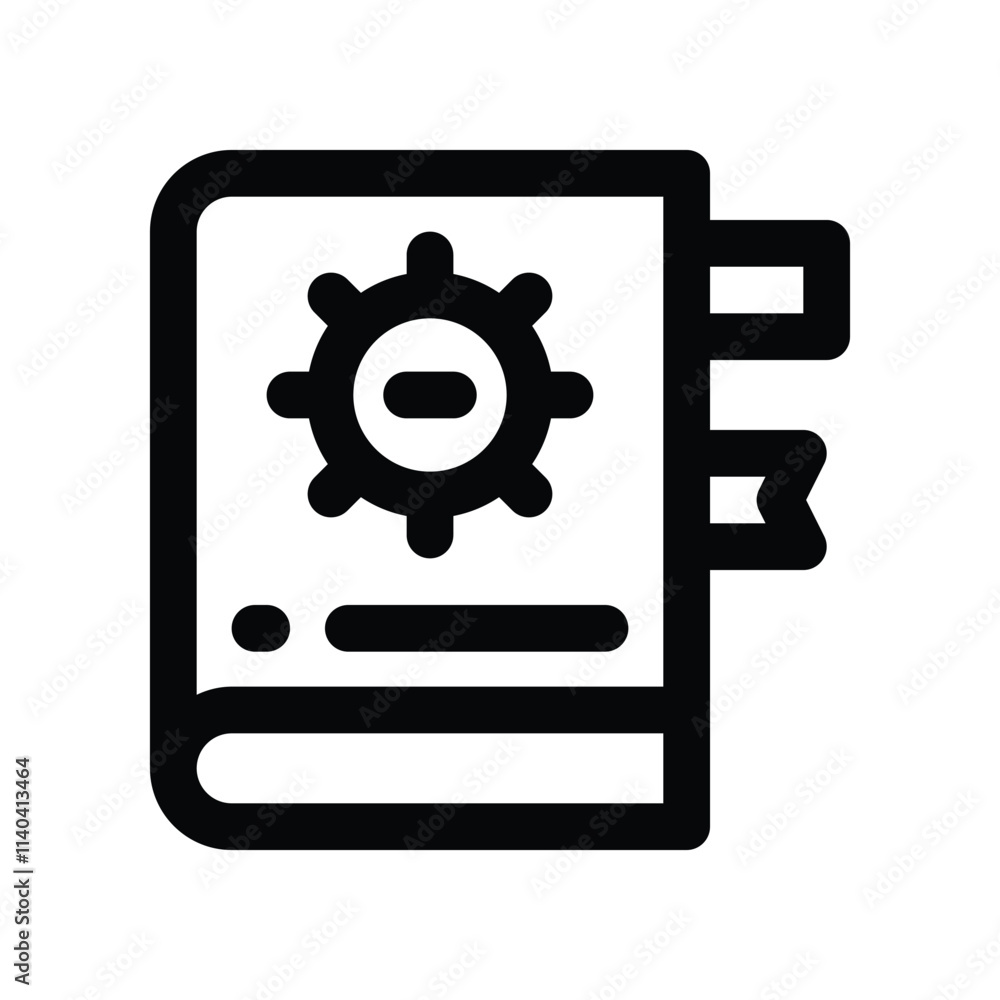 book icon. vector line icon for your website, mobile, presentation, and logo design. book icon. vector line icon for your website, mobile, presentation, and logo design.