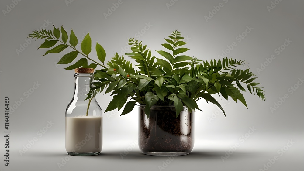 PNG Bottle plant white background refreshment. PNG Bottle plant white background refreshment.