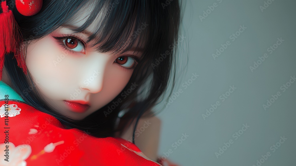 Fototapeta premium 日本人女性