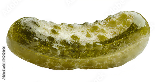 Obraz na płótnie Preserved dill pickle png isolated on transparent background