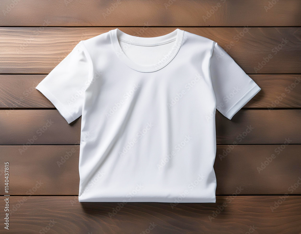 white t shirt blank mockup neatly folded plain shirt showcasing simple and minimalist design mock up white t shirt blank mockup neatly folded plain shirt showcasing simple and minimalist design mock up