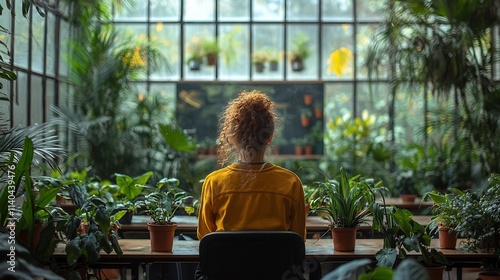 Students Learning About the Environment in a Greenhouse Classroom