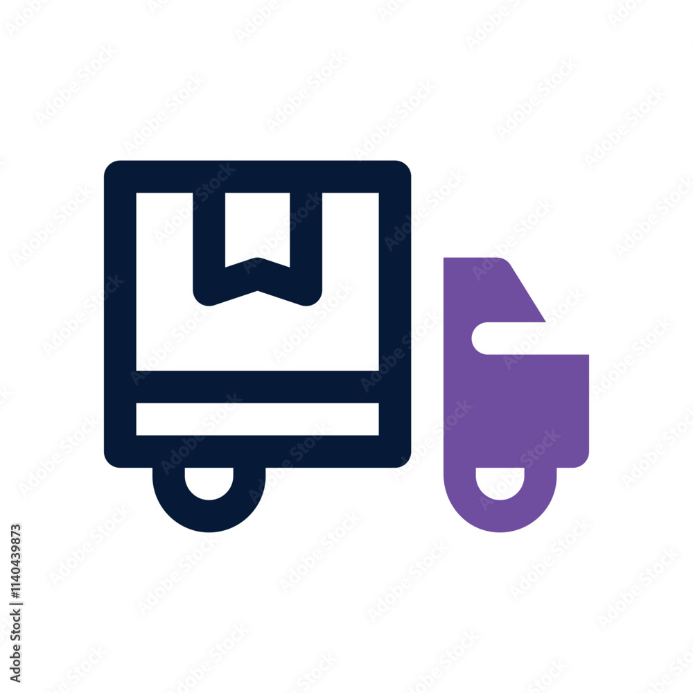 Delivery Truck icon. vector dual tone icon for your website, mobile, presentation, and logo design. Delivery Truck icon. vector dual tone icon for your website, mobile, presentation, and logo design.