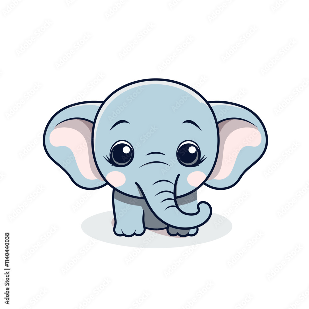Elephant cute illustration Elephant cute illustration