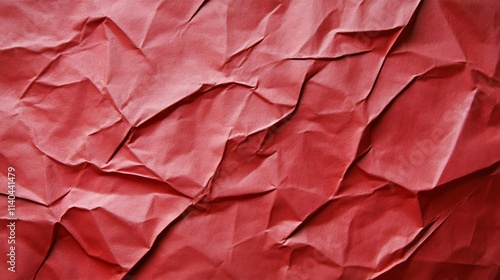 Wallpaper Mural Textured Crimson Paper Background: A Close-Up View. AI Generated Torontodigital.ca