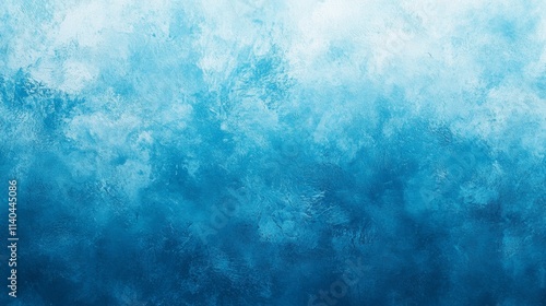 Abstract Blue Texture Background with Soft Brush Strokes and Gradients