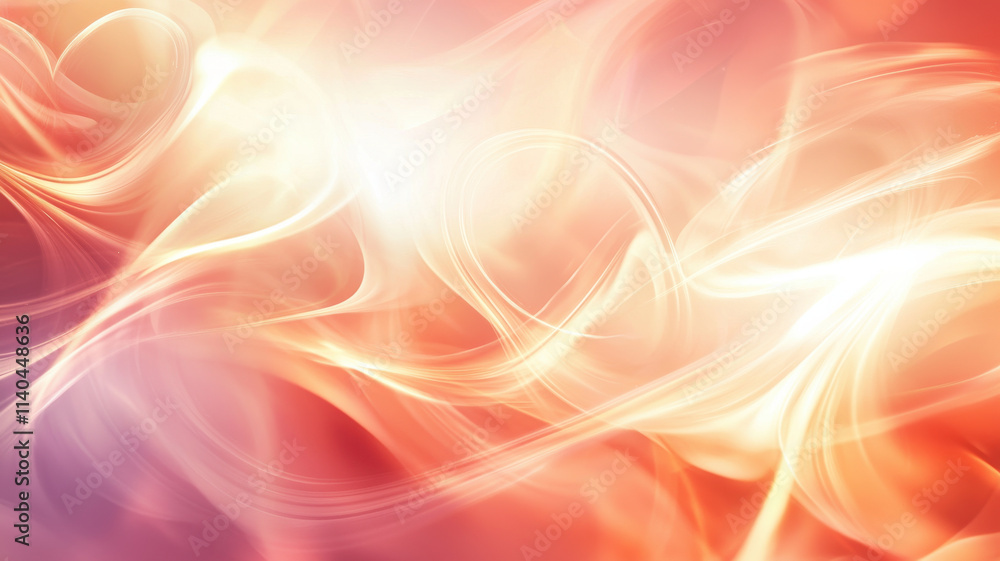 Abstract digital art with flowing colors and soft light effects Abstract digital art with flowing colors and soft light effects