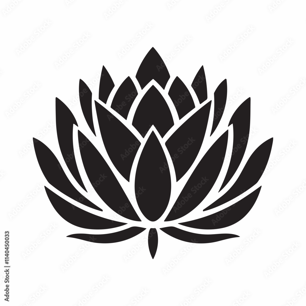 Artichoke silhouette vector icon illustration Artichoke silhouette vector icon illustration