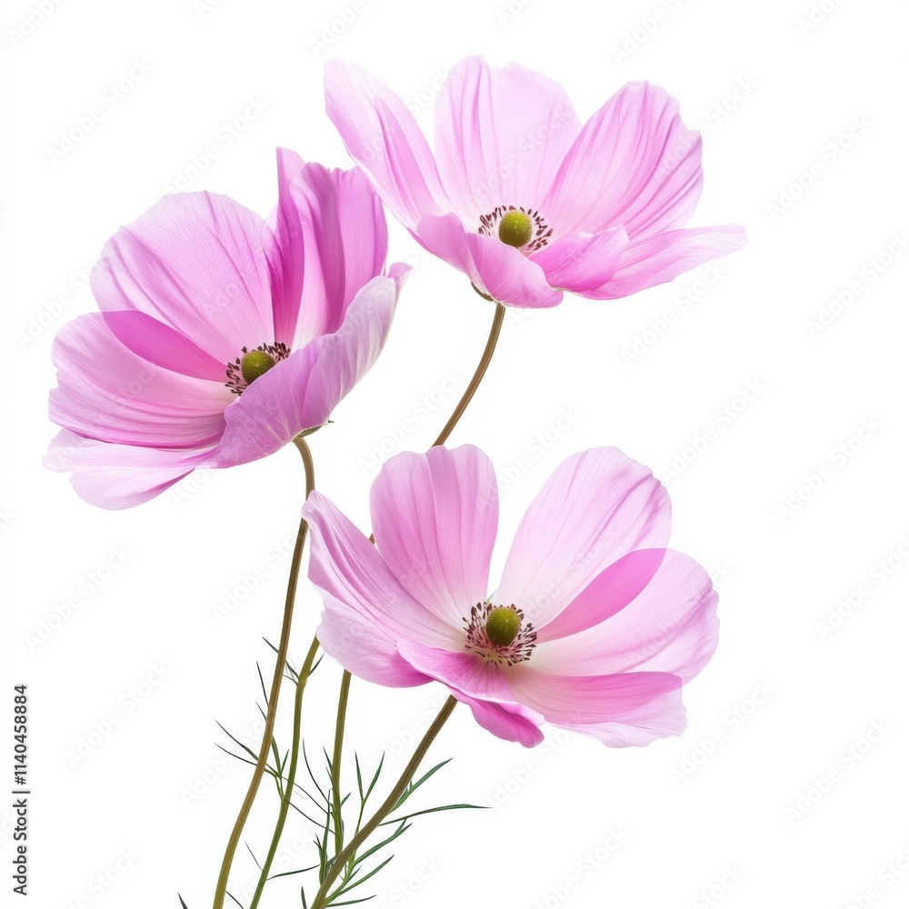 Beautiful pink flowers blooming gracefully in a garden setting capturing spring\'s essence Beautiful pink flowers blooming gracefully in a garden setting capturing spring\'s essence