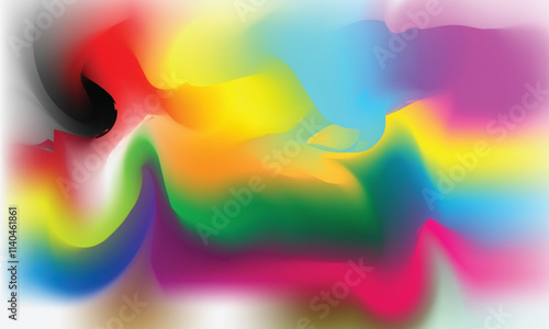 Color Curves Art Abstract Background blue  Background