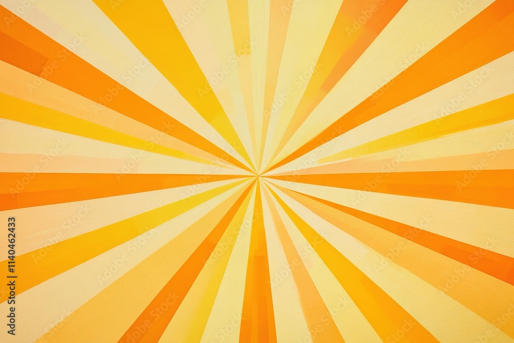 Sunburst pattern in warm orange and yellow tones Sunburst pattern in warm orange and yellow tones